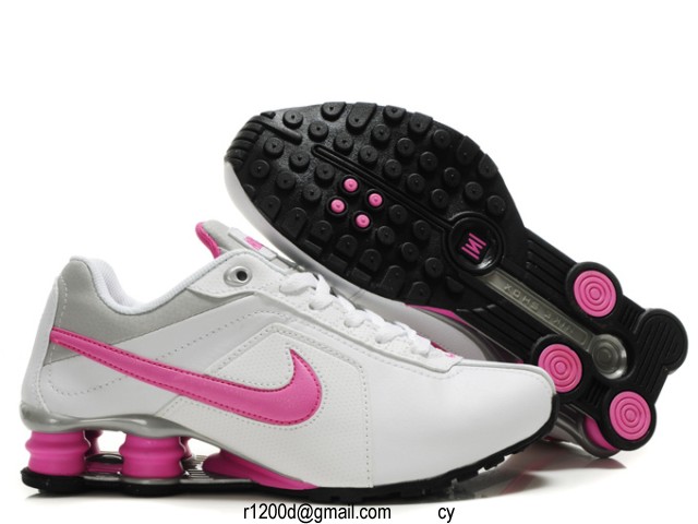 nike shox r4 femme blanche