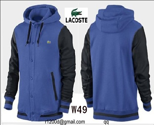 sweat lacoste promo