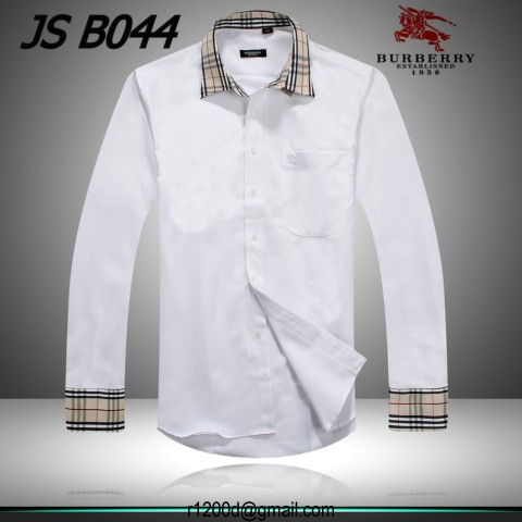 chemise burberry homme soldes